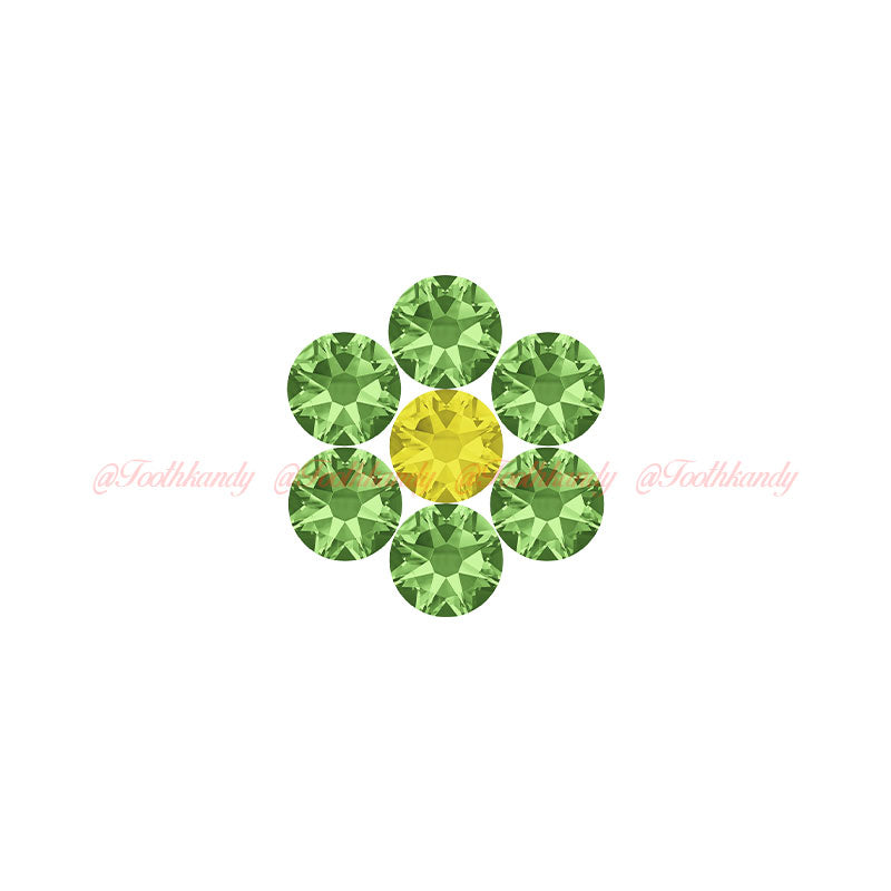 Crystal Flower Kit - Peridot