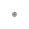 New Thinner Gold Bezel  Design .01 CT VS Diamond  (1.78mm)