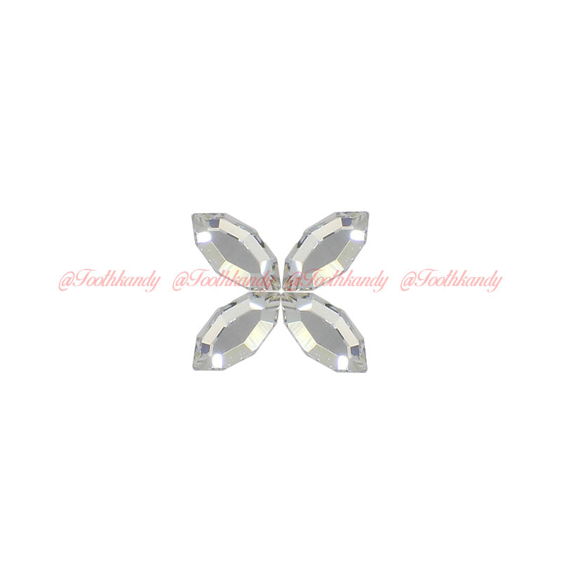 Clear Navette Butterfly Kit