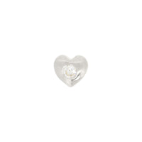Heart with 1 VS Diamond