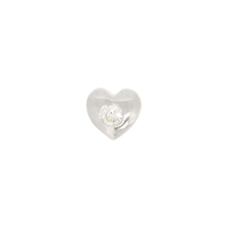 Heart with 1 VS Diamond