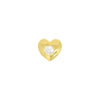 Heart with 1 VS Diamond