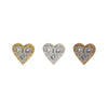 Heart with 3 VVS Diamond