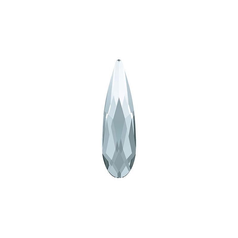 Long Teardrop Silver Blue