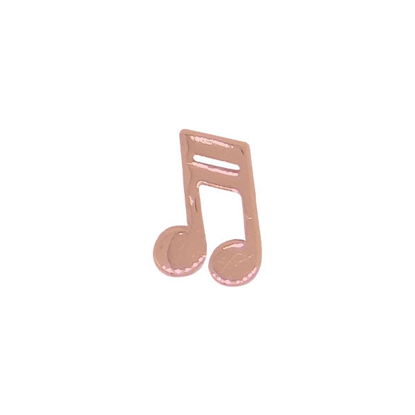 Music Beamed sixteenth note (Rose Gold)