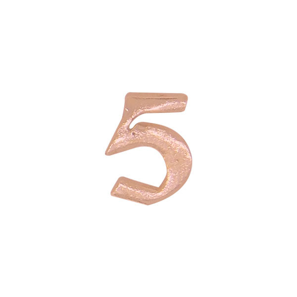 Number 5 (Rose Gold)