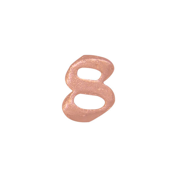 Number 8 (Rose Gold)