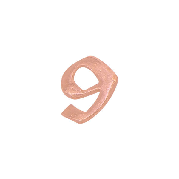 Number 9 (Rose Gold)