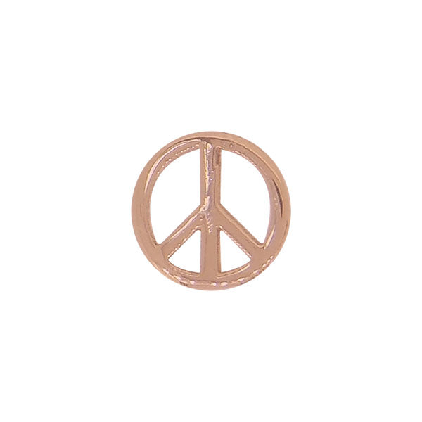 Peace Sign (Rose Gold)