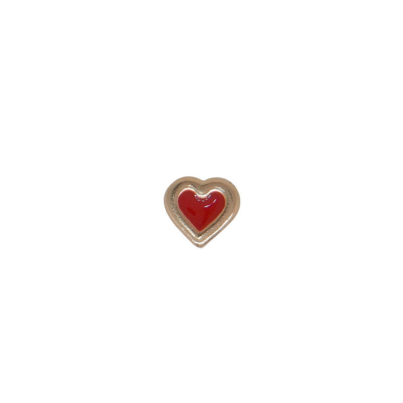 Red Heart Bezel Kandy Paint