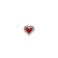 Red Heart Bezel Kandy Paint