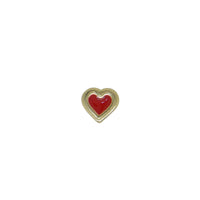 Red Heart Bezel Kandy Paint