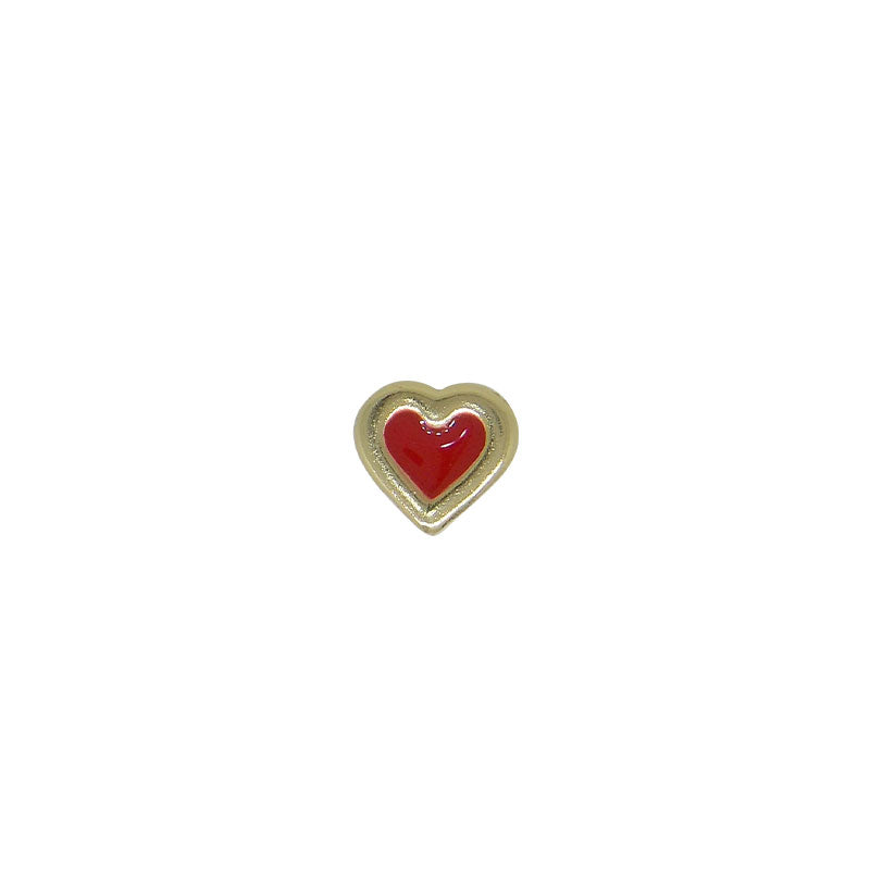 Red Heart Bezel Kandy Paint