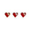 Red Heart With Diamond Kandy Paint