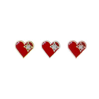 Red Heart With Diamond Kandy Paint