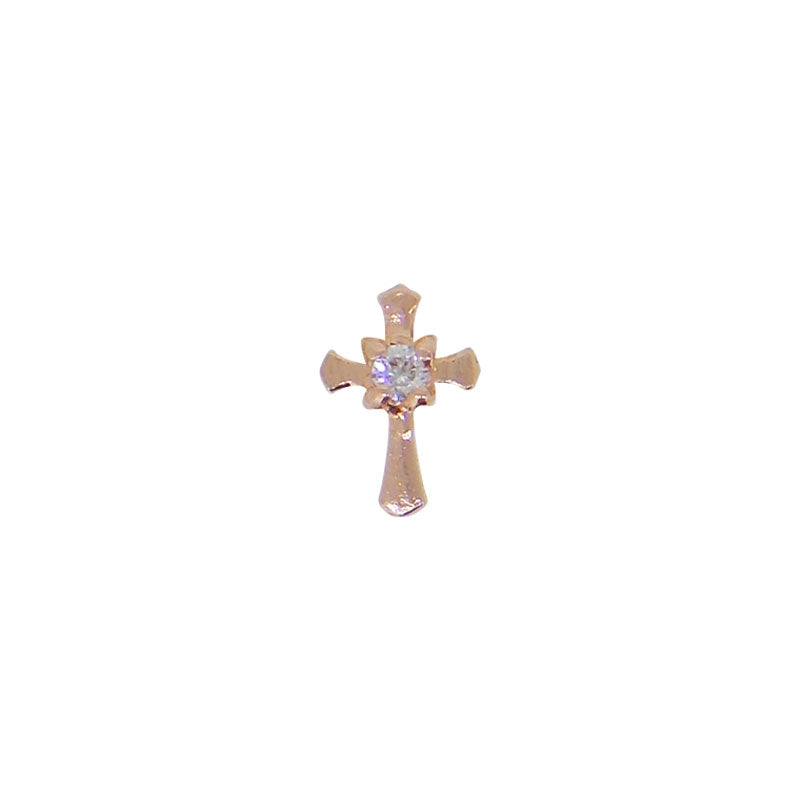 Sacred Cross with VS Diamond