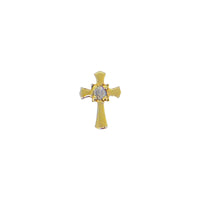 Sacred Cross with VS Diamond