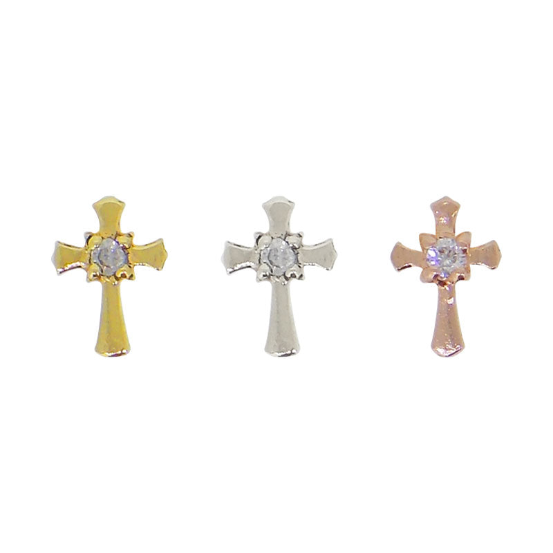 Sacred Cross with VS Diamond