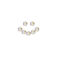 Sad Face and Smiley face Crystal AB Kit