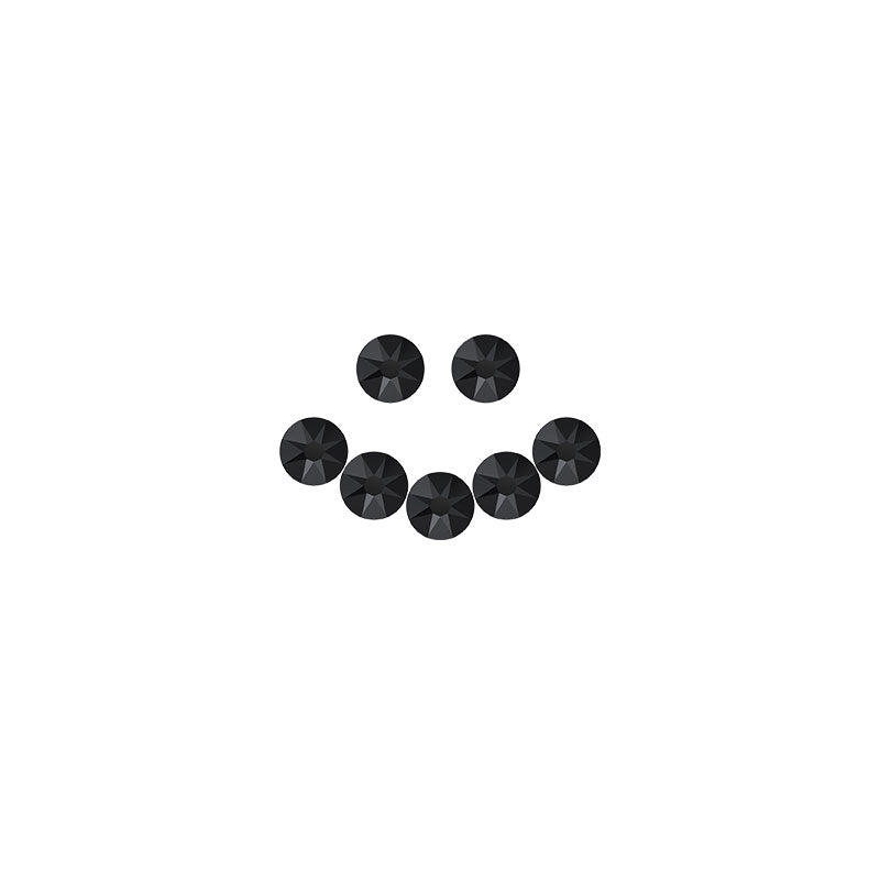 Sad Face and Smiley face Crystal Black Kit