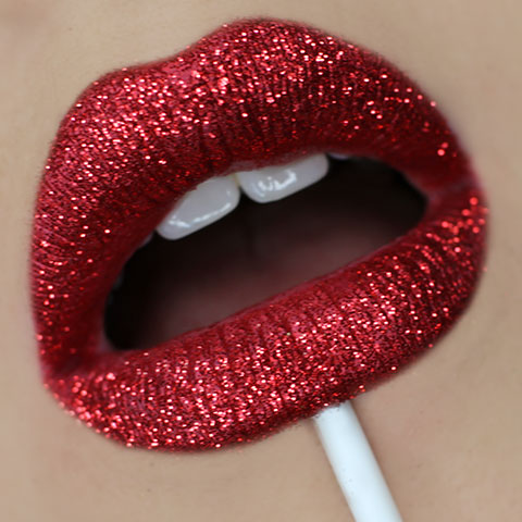 Signature Red Lip Kandy Glitter Kit