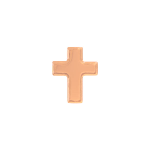 Thick Cross (Rose Gold)