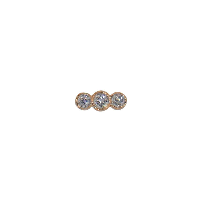 Triple VVS Diamond Bezel