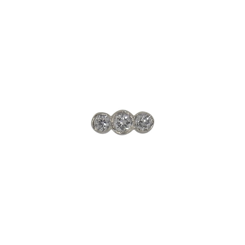Triple VVS Diamond Bezel