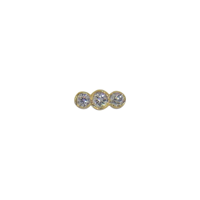Triple VVS Diamond Bezel