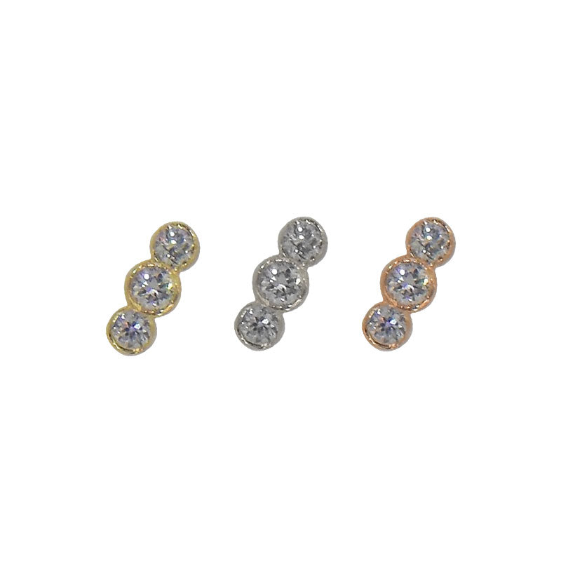 Triple VVS Diamond Bezel