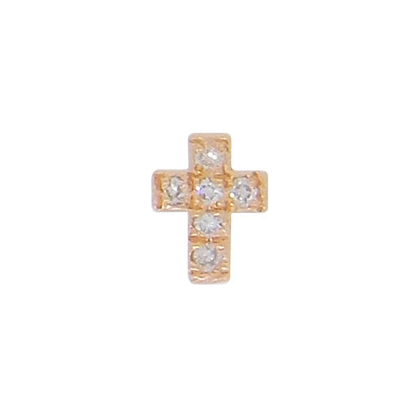 Cross with 6 VVS Diamonds – TOOTH KANDY