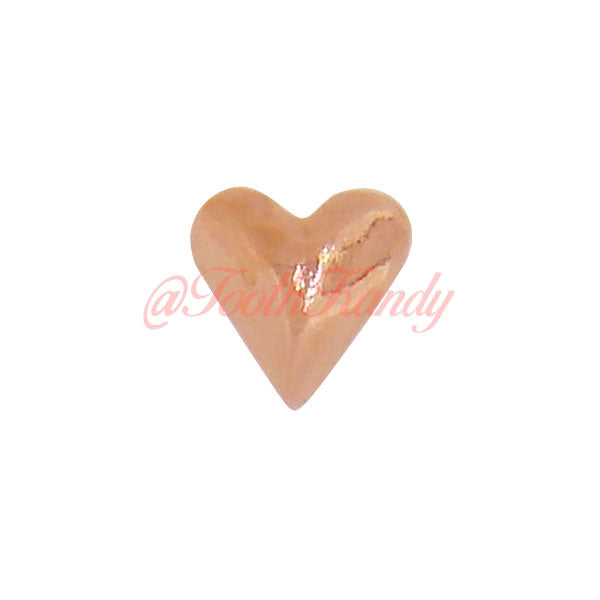 Mini Heart- Smaller Size Made For Fang Tooth And/or Smaller Tooth Placement