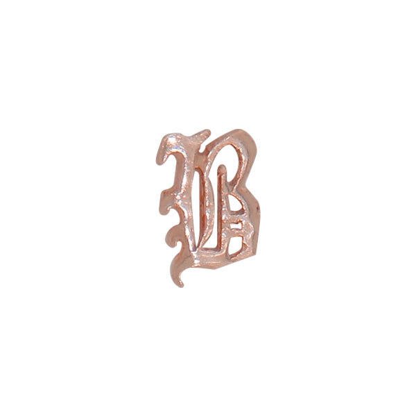 Letter B (Rose Gold)