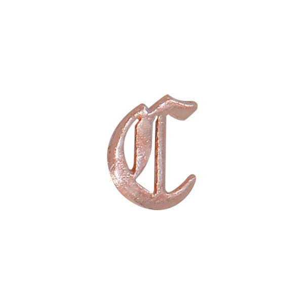 Letter C (Rose Gold)