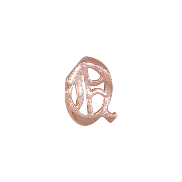 Letter Q (Rose Gold)