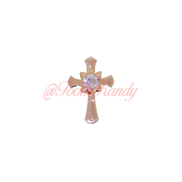 Sacred Cross with VS Diamond
