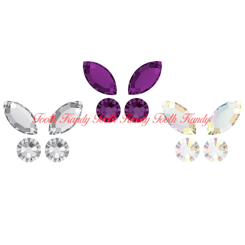 Round Crystal Butterfly Kit