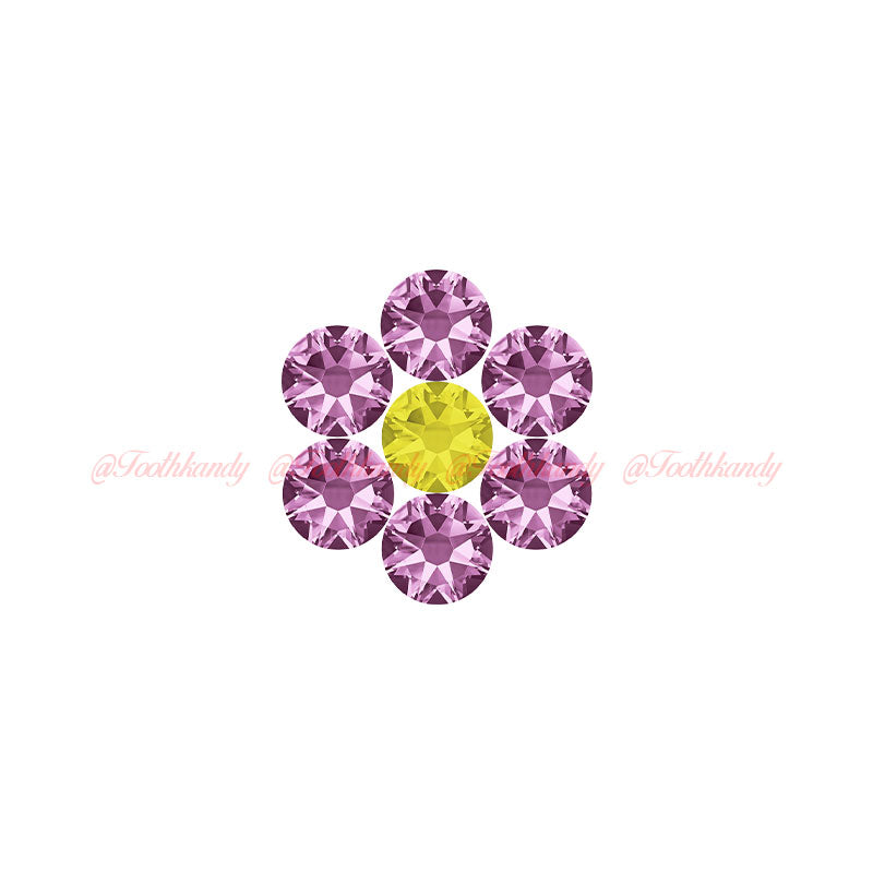 Crystal Flower Kit - Light Amethyst