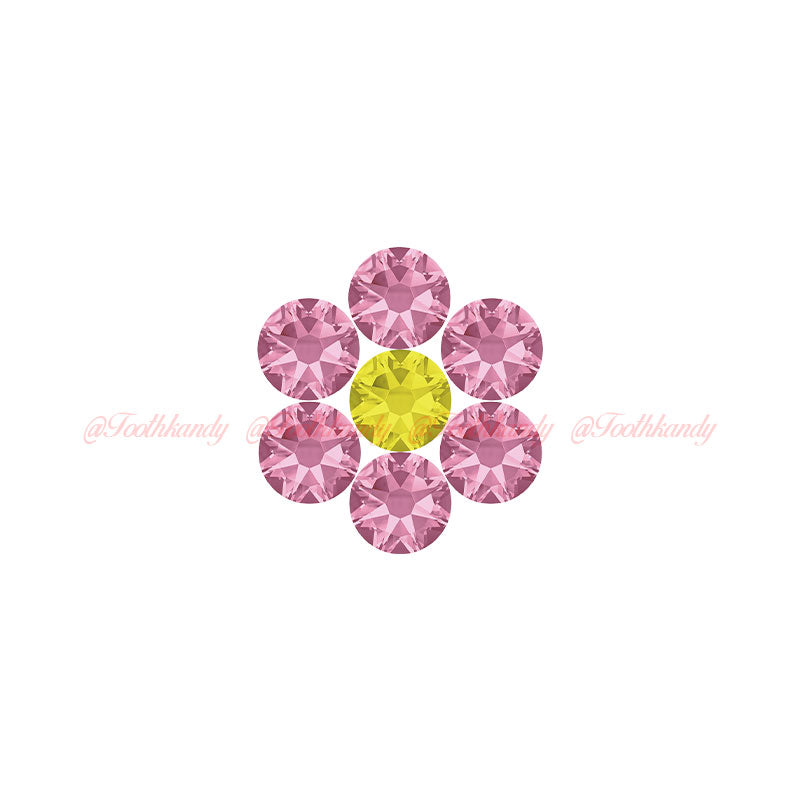Crystal Flower Kit - Light Rose