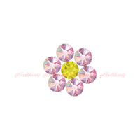 Crystal Flower Kit - Light Rose AB