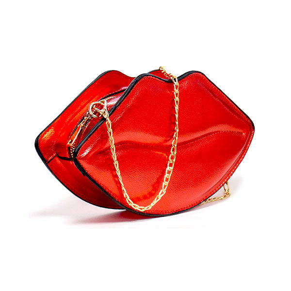 Betseyville Pink Red Lips Purse | Purses, Black purses, Cute purses