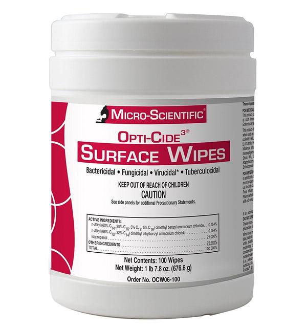 Opti-Cide3 Surface Wipes