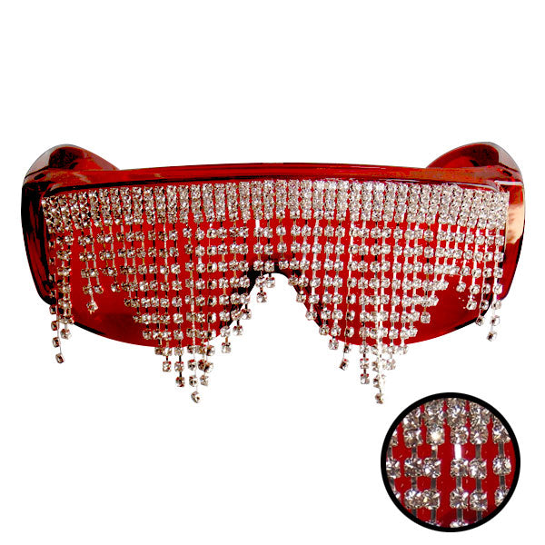 UV Light Protection Glasses with crystals