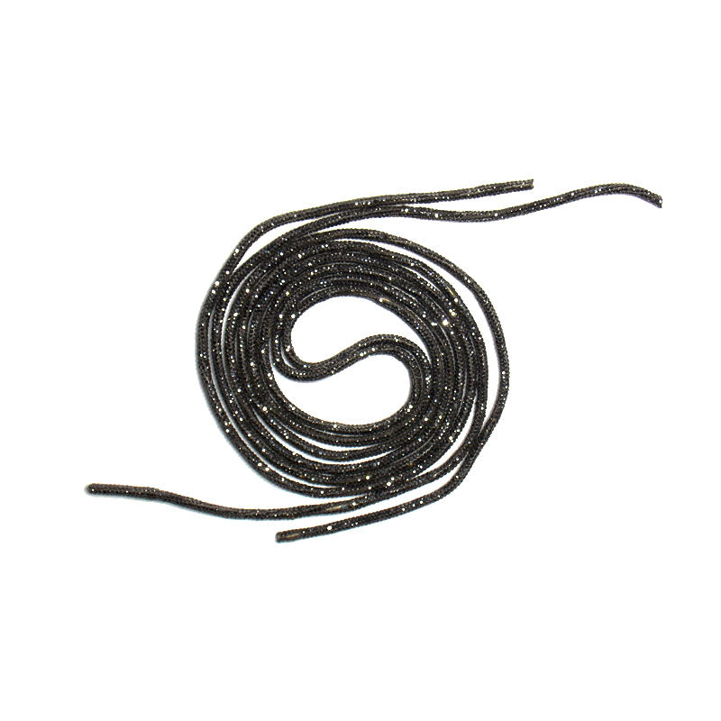 Glitter Shoelaces (Black)