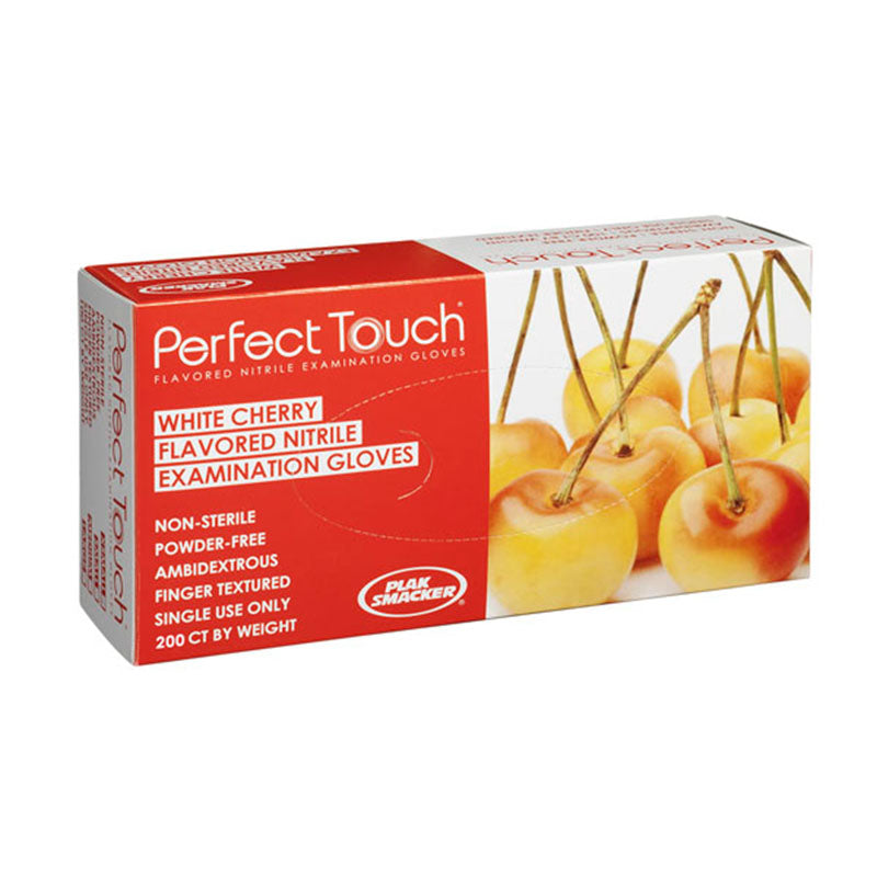 Perfect Touch White Cherry Flavor Nitrile Gloves